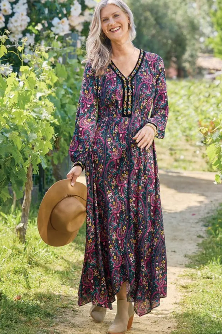 meena_maxi_dress_4.webp Cheap Soft Surroundings Meena Maxi Dress PaisleyGardenMulti