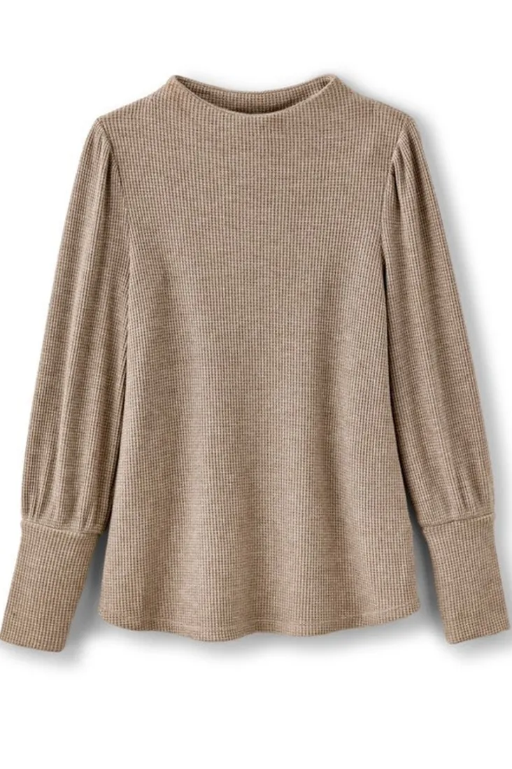 melina_waffle_pullover_1.webp Discount Soft Surroundings Melina Waffle Pullover