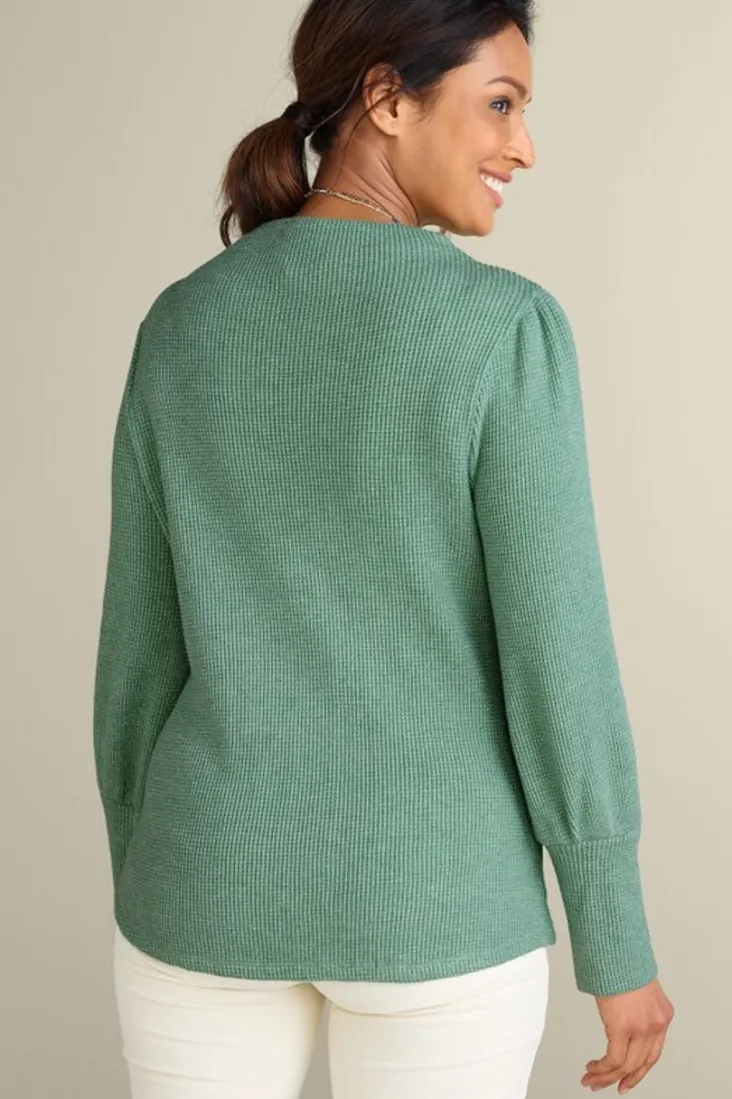 melina_waffle_pullover_10.webp Discount Soft Surroundings Melina Waffle Pullover
