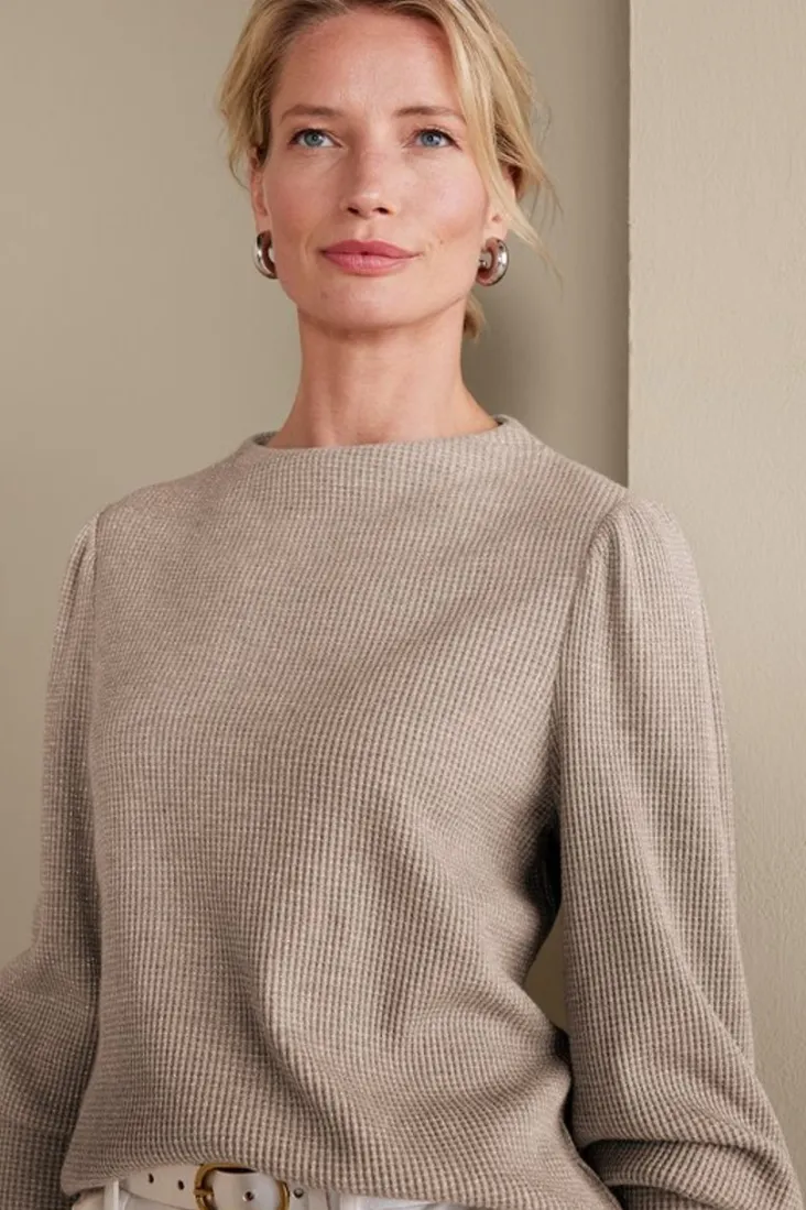 melina_waffle_pullover_5.webp Discount Soft Surroundings Melina Waffle Pullover