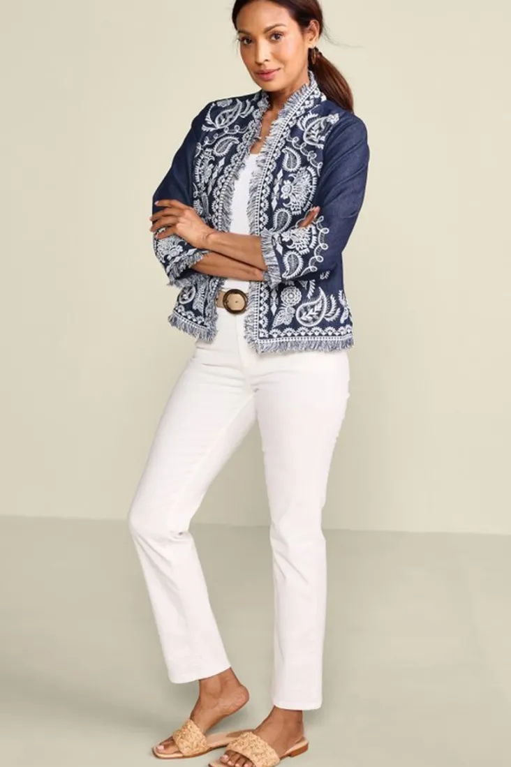 mesaria_jacket_3.webp Flash Sale Soft Surroundings Mesaria Jacket DenimBlue