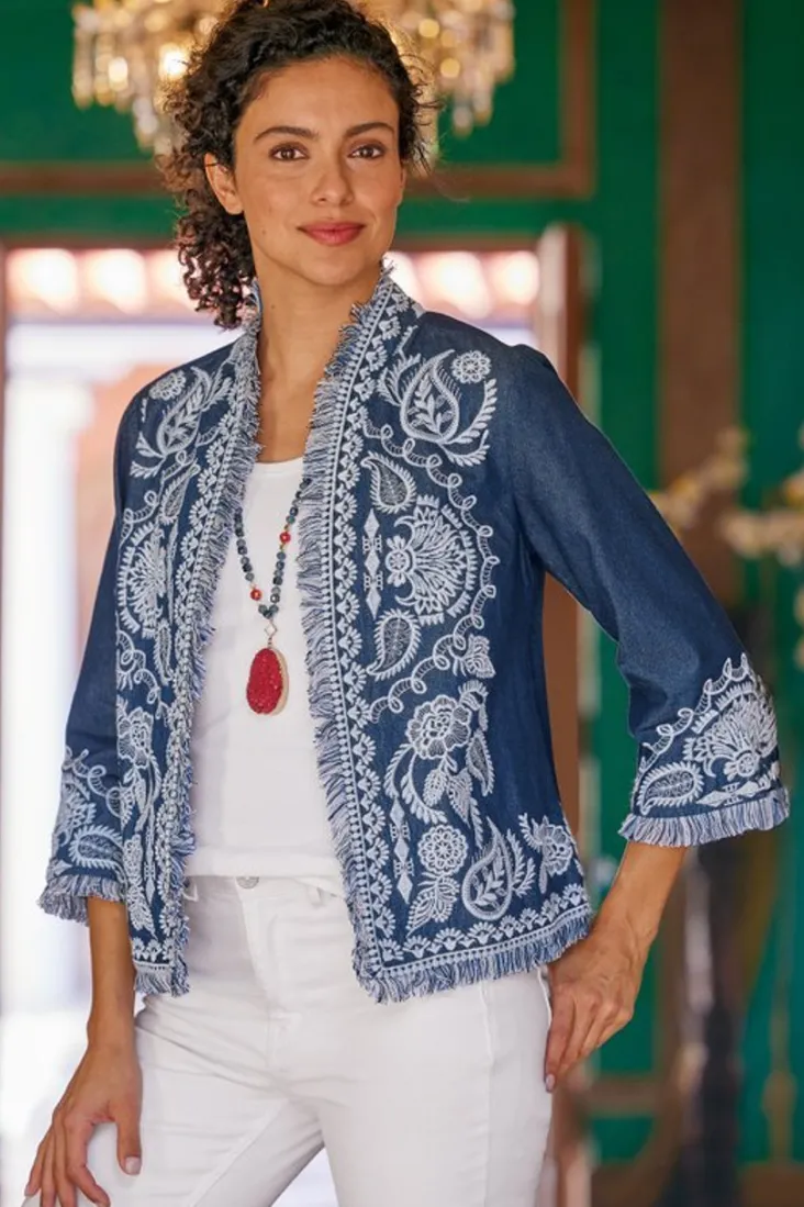 mesaria_jacket_5.webp Flash Sale Soft Surroundings Mesaria Jacket DenimBlue