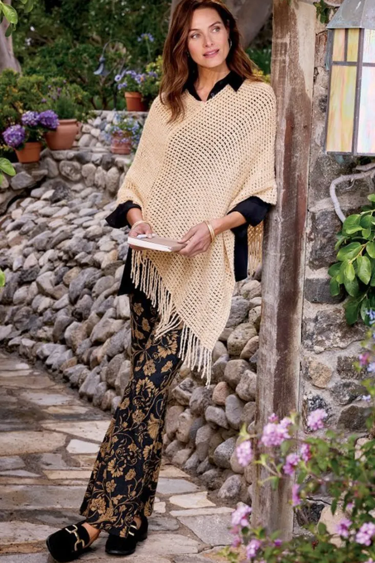 mischa_jacquard_pants_4.webp Sale Soft Surroundings Mischa Jacquard Pants FloralScarfJacquard