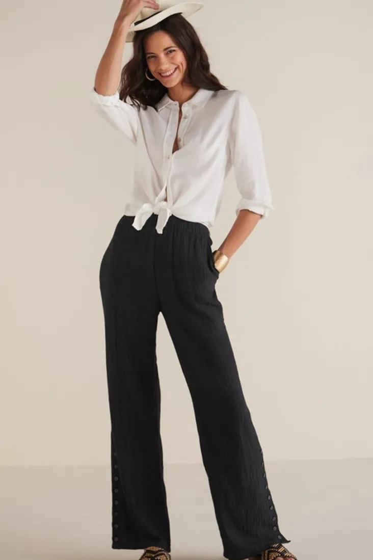 Discount Soft Surroundings Oceo Gauze Wide-Leg Pants