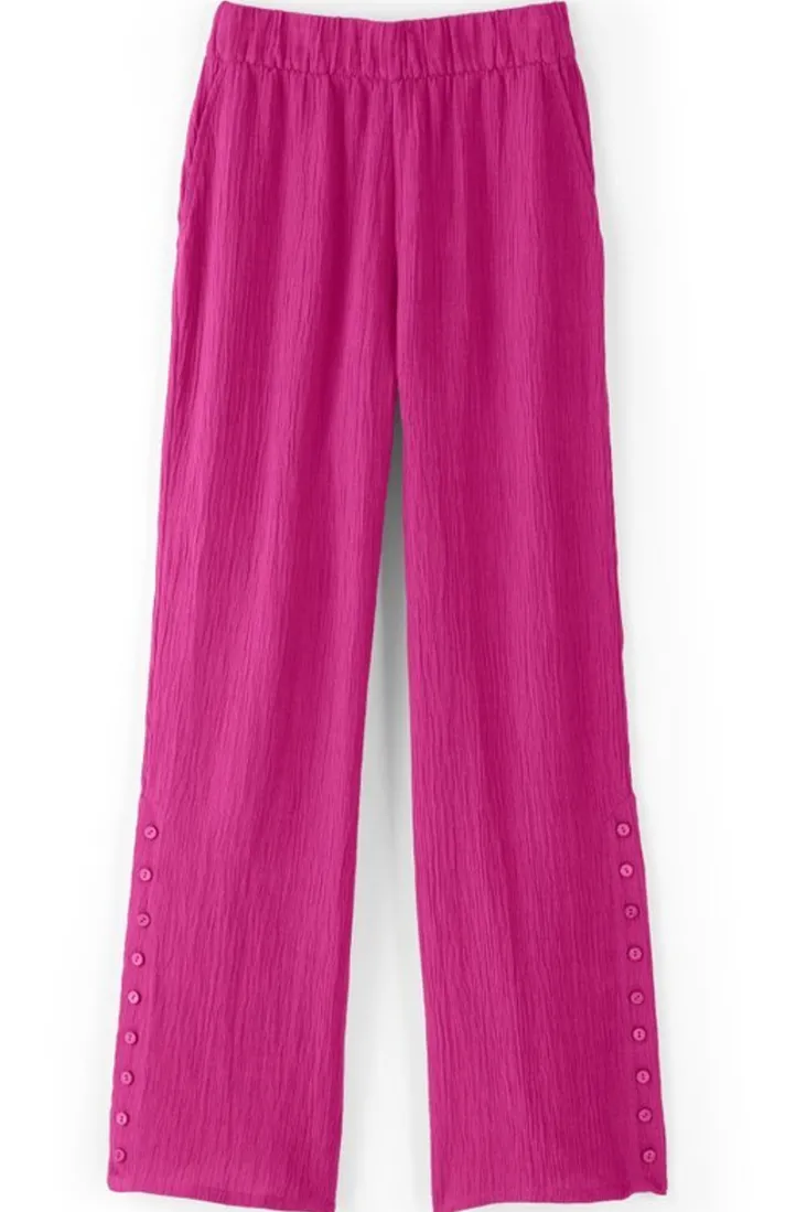 oceo_gauze_wideleg_pants_30.webp Discount Soft Surroundings Oceo Gauze Wide-Leg Pants