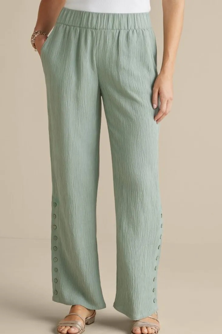 oceo_gauze_wideleg_pants_36.webp Discount Soft Surroundings Oceo Gauze Wide-Leg Pants
