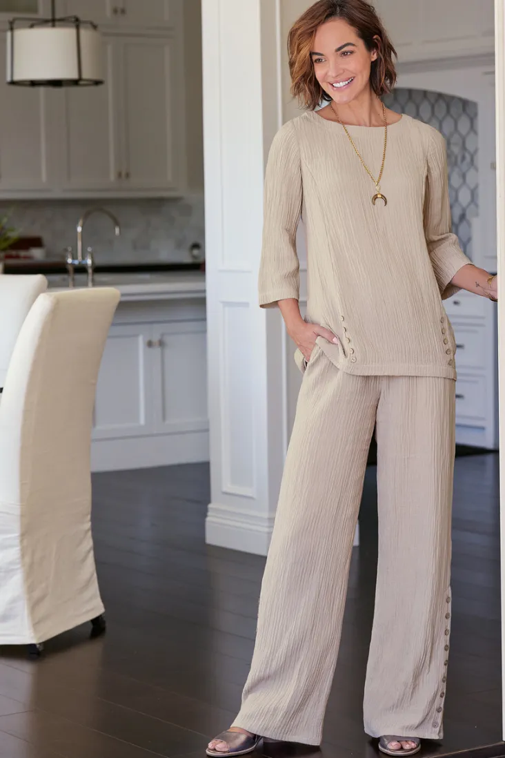 oceo_gauze_wideleg_pants_67.webp Discount Soft Surroundings Oceo Gauze Wide-Leg Pants