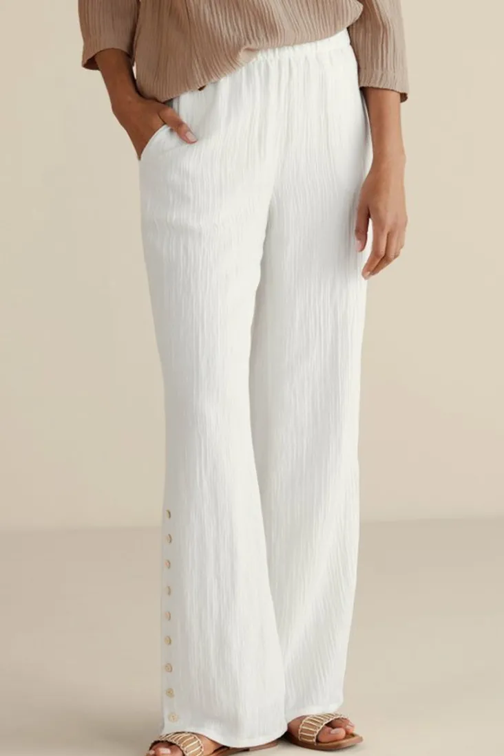 oceo_gauze_wideleg_pants_71.webp Discount Soft Surroundings Oceo Gauze Wide-Leg Pants