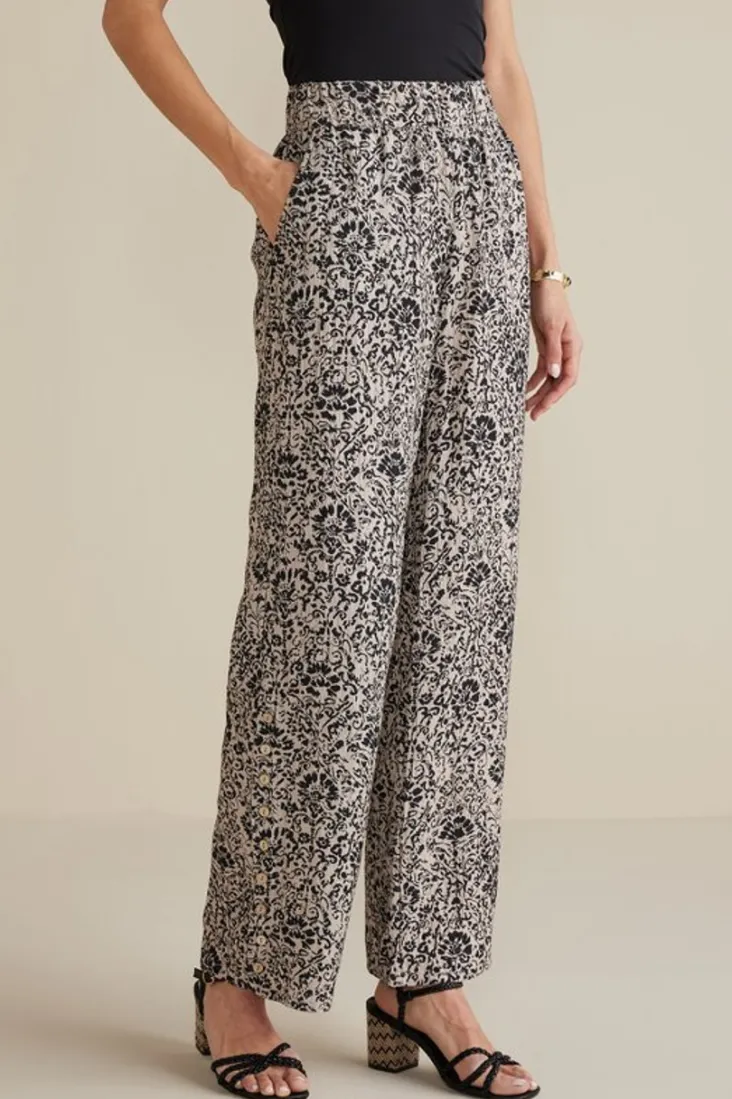 oceo_gauze_wideleg_pants_81.webp Discount Soft Surroundings Oceo Gauze Wide-Leg Pants