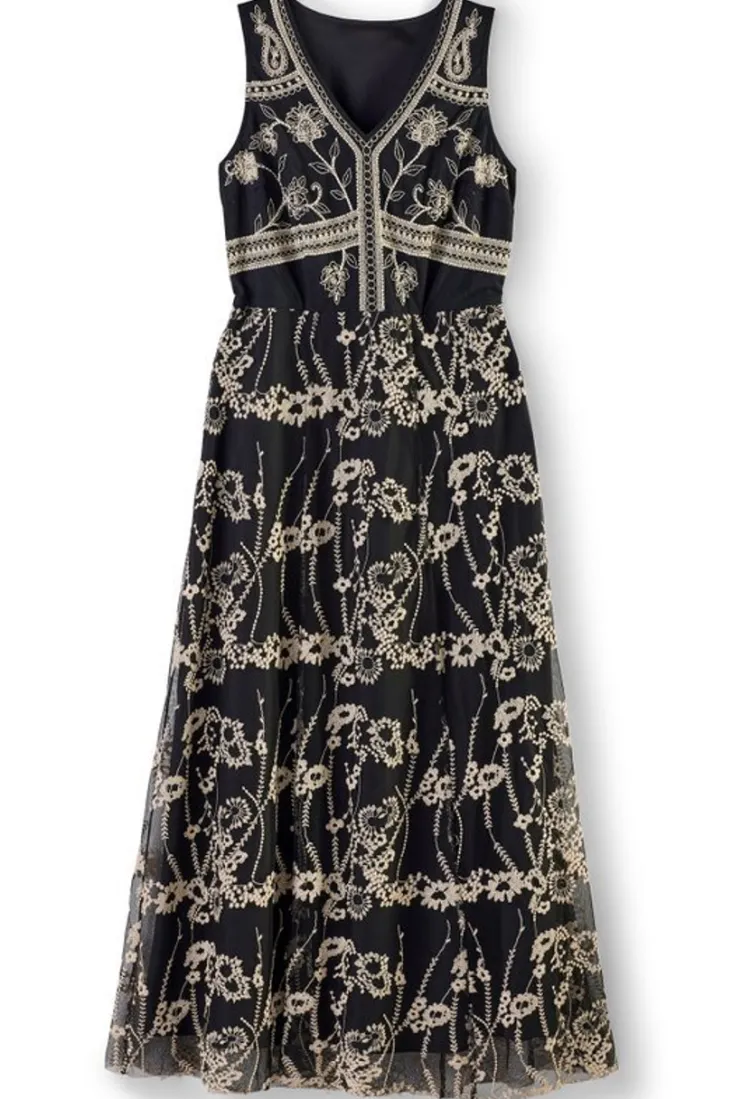 Cheap Soft Surroundings Olivia Maxi Dress Black