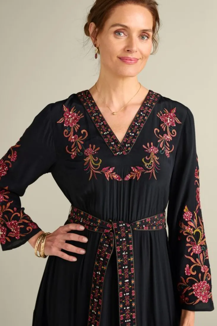 onyx_embellished_maxi_dress_2.webp Hot Soft Surroundings Onyx Embellished Maxi Dress Black