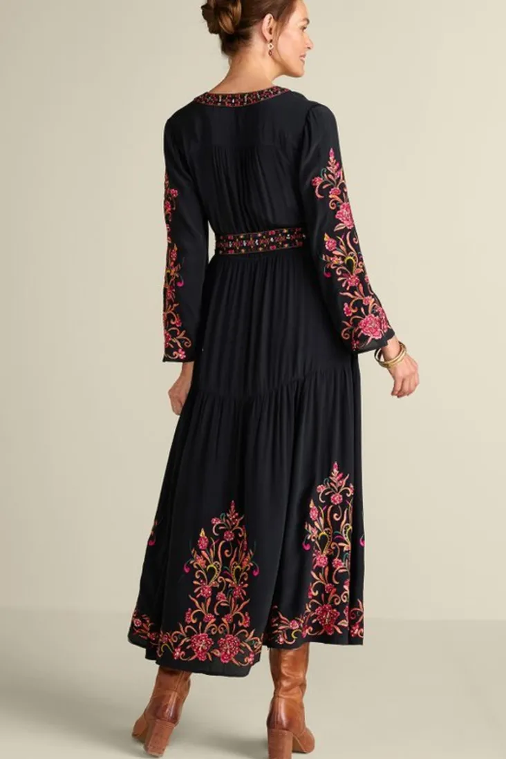 onyx_embellished_maxi_dress_3.webp Hot Soft Surroundings Onyx Embellished Maxi Dress Black