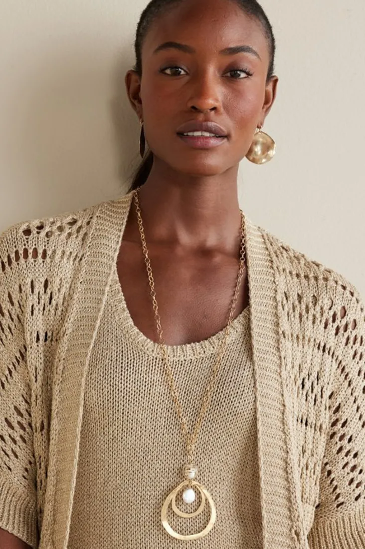 opaline_shimmer_cardigan_5.webp Discount Soft Surroundings Opaline Shimmer Cardigan Sesame