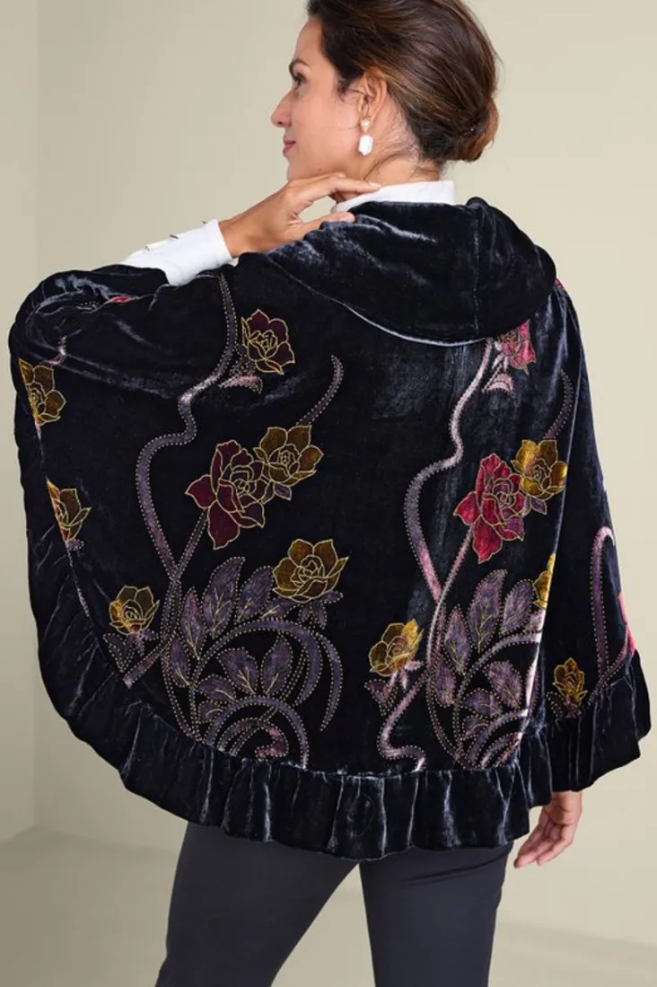 palara_velvet_wrap_3.webp Flash Sale Soft Surroundings Palara Velvet Wrap BlackMulti