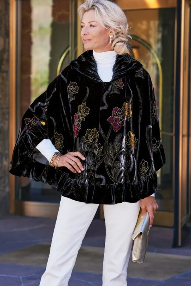 palara_velvet_wrap_4.webp Flash Sale Soft Surroundings Palara Velvet Wrap BlackMulti