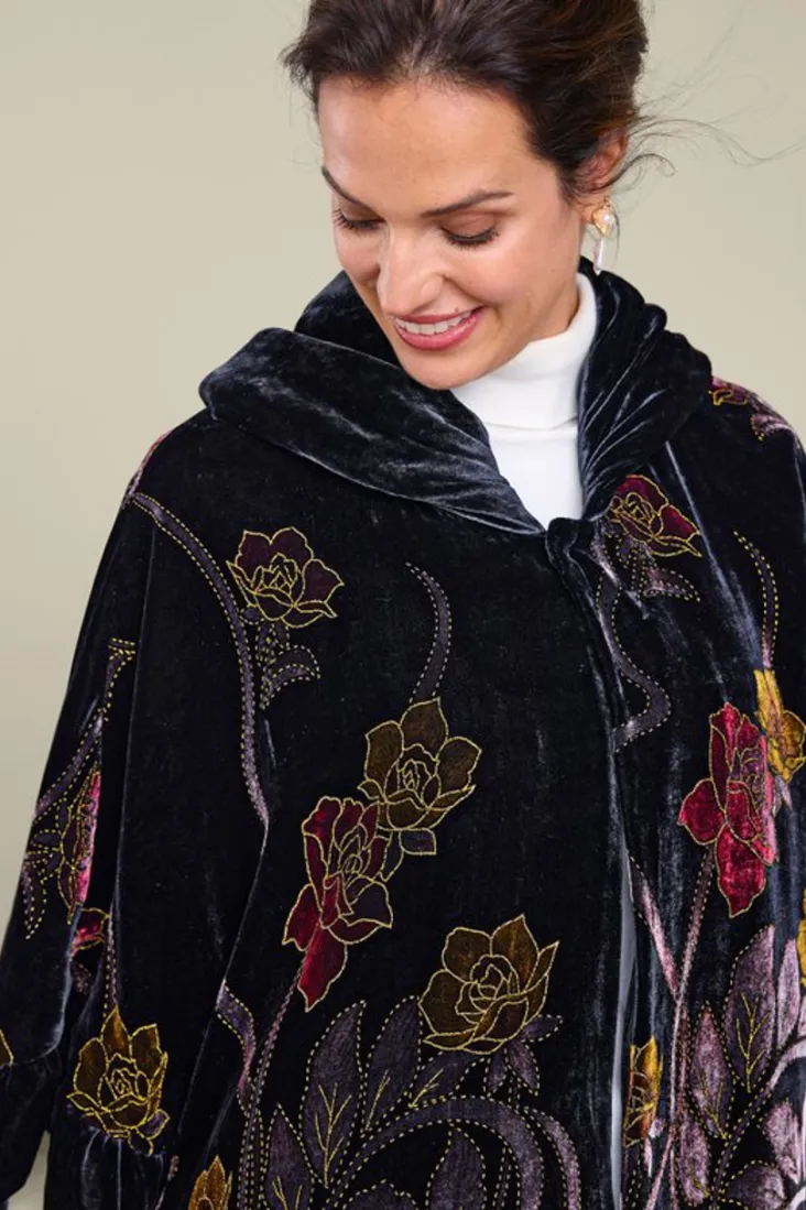 palara_velvet_wrap_5.webp Flash Sale Soft Surroundings Palara Velvet Wrap BlackMulti