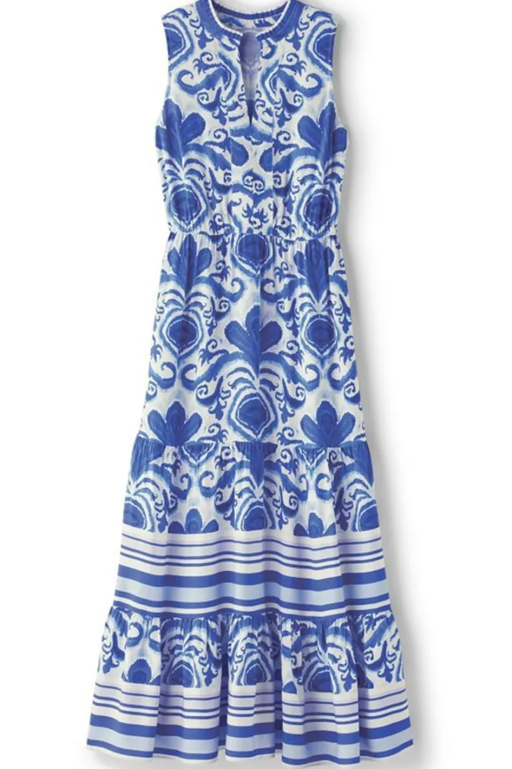Online Soft Surroundings Pari Maxi Dress PerissaScarf