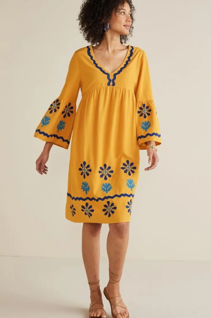 petra_short_dress_2.webp New Soft Surroundings Petra Short Dress GoldenGlow