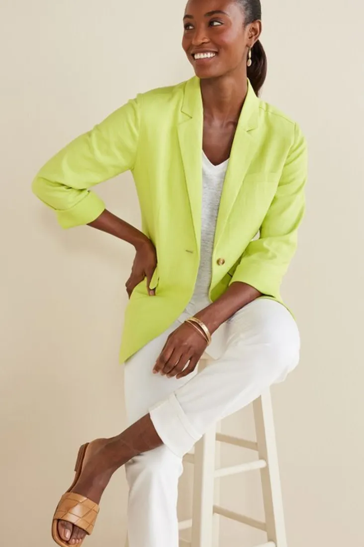 portofino_linen_blend_boyfriend_blazer_15.webp Hot Soft Surroundings Portofino Linen Blend Boyfriend Blazer Lime