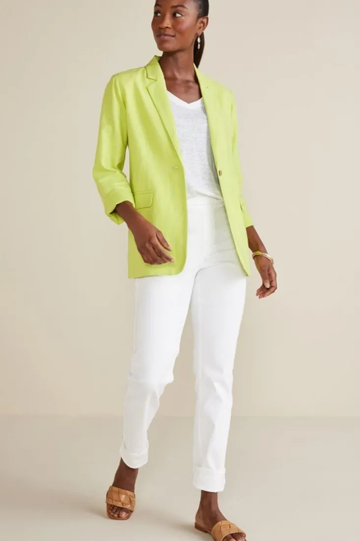 portofino_linen_blend_boyfriend_blazer_3.webp Hot Soft Surroundings Portofino Linen Blend Boyfriend Blazer Lime