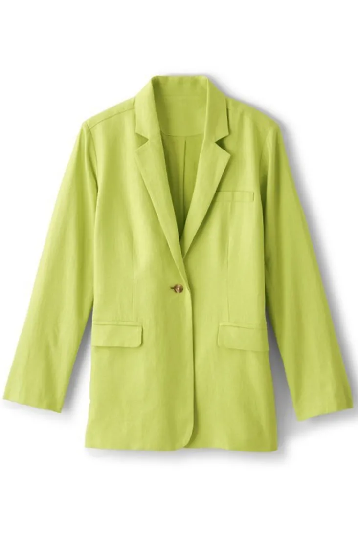 portofino_linen_blend_boyfriend_blazer_9.webp Hot Soft Surroundings Portofino Linen Blend Boyfriend Blazer Lime