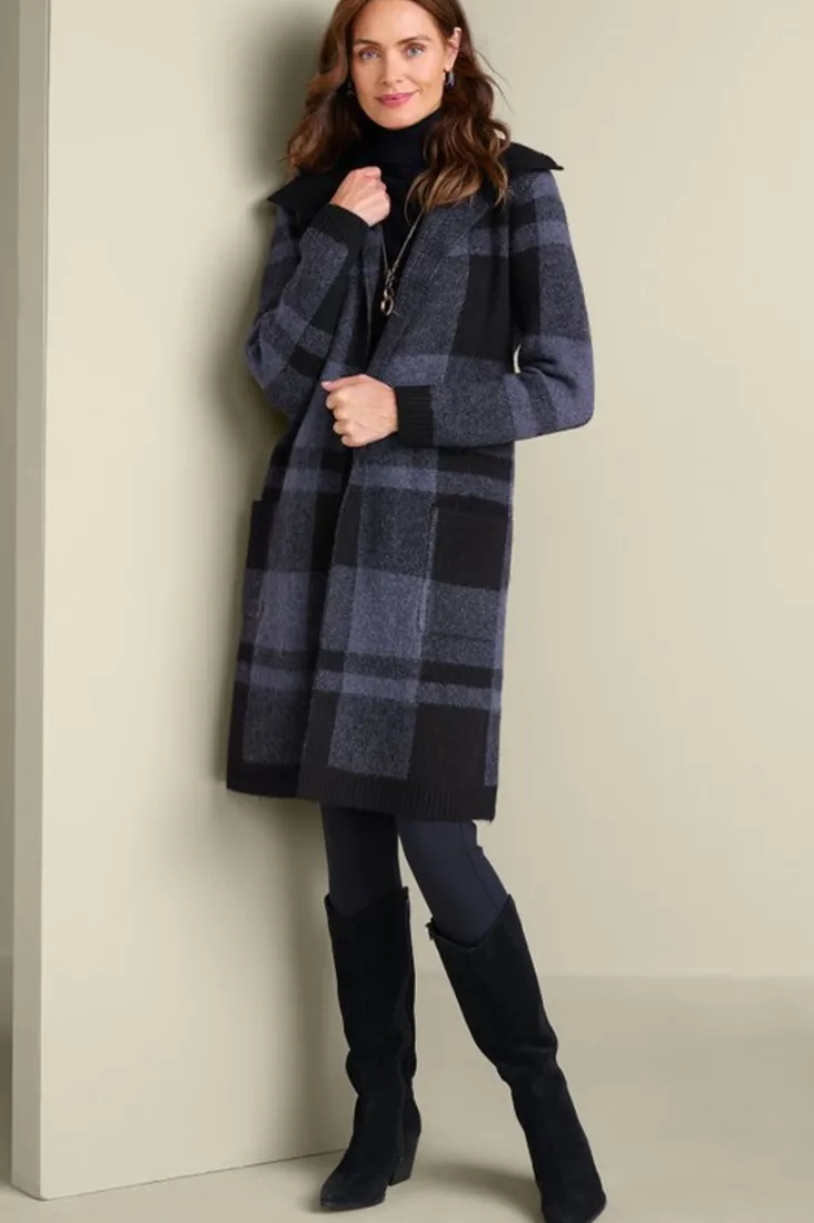 posh_plaid_cardigan_2.webp Flash Sale Soft Surroundings Posh Plaid Cardigan PoshPlaid