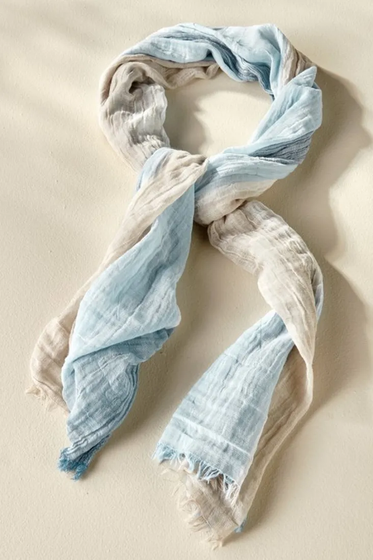 raia_stripe_scarf_2.webp Shop Soft Surroundings Raia Stripe Scarf VintageBlueMulti
