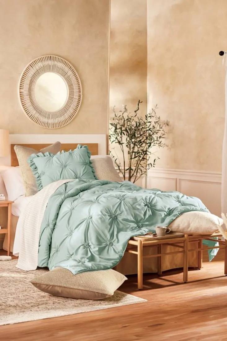 Store Soft Surroundings Raw Silk Woven Euro Sham Natural