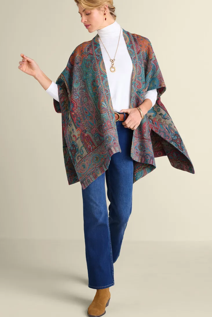 rhea_woven_kimono_wrap_2.webp Fashion Soft Surroundings Rhea Woven Kimono Wrap Multi