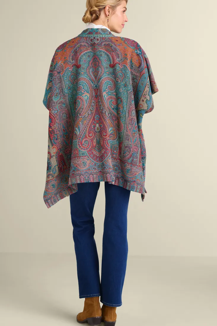 rhea_woven_kimono_wrap_3.webp Fashion Soft Surroundings Rhea Woven Kimono Wrap Multi