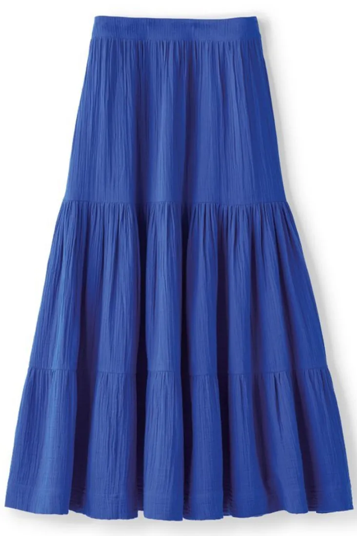 Fashion Soft Surroundings Ruari Gauze Maxi Skirt