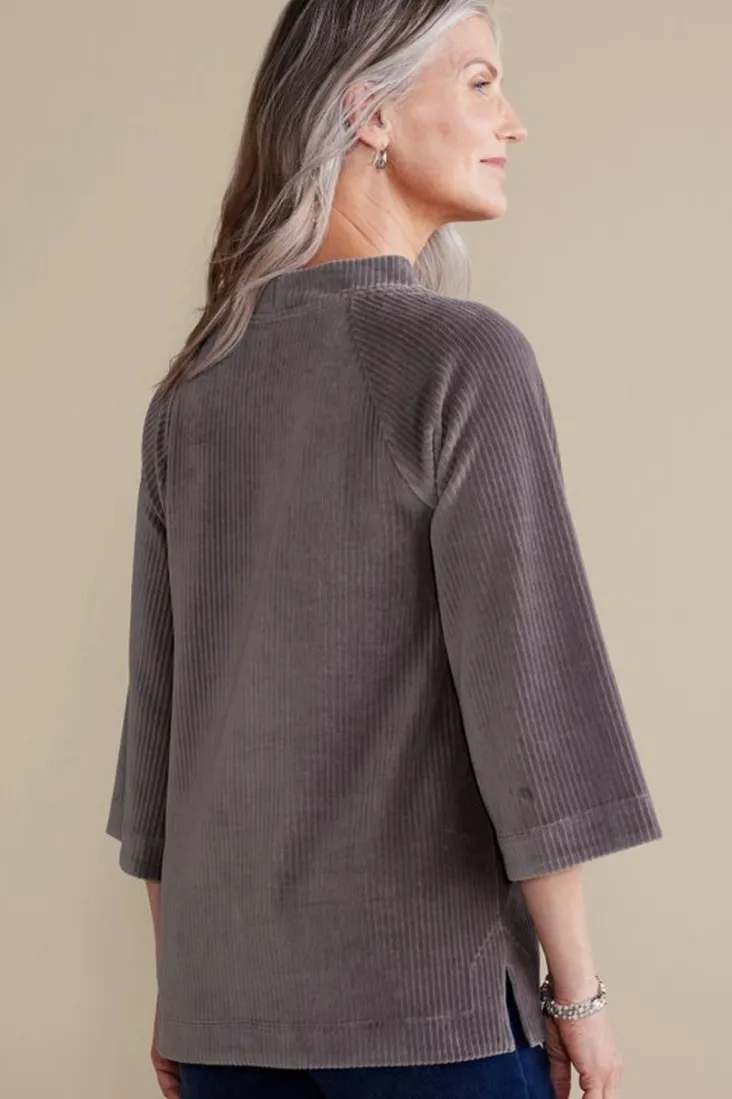 samina_corduroy_pullover_3.webp Best Soft Surroundings Samina Corduroy Pullover ShorelineGrey
