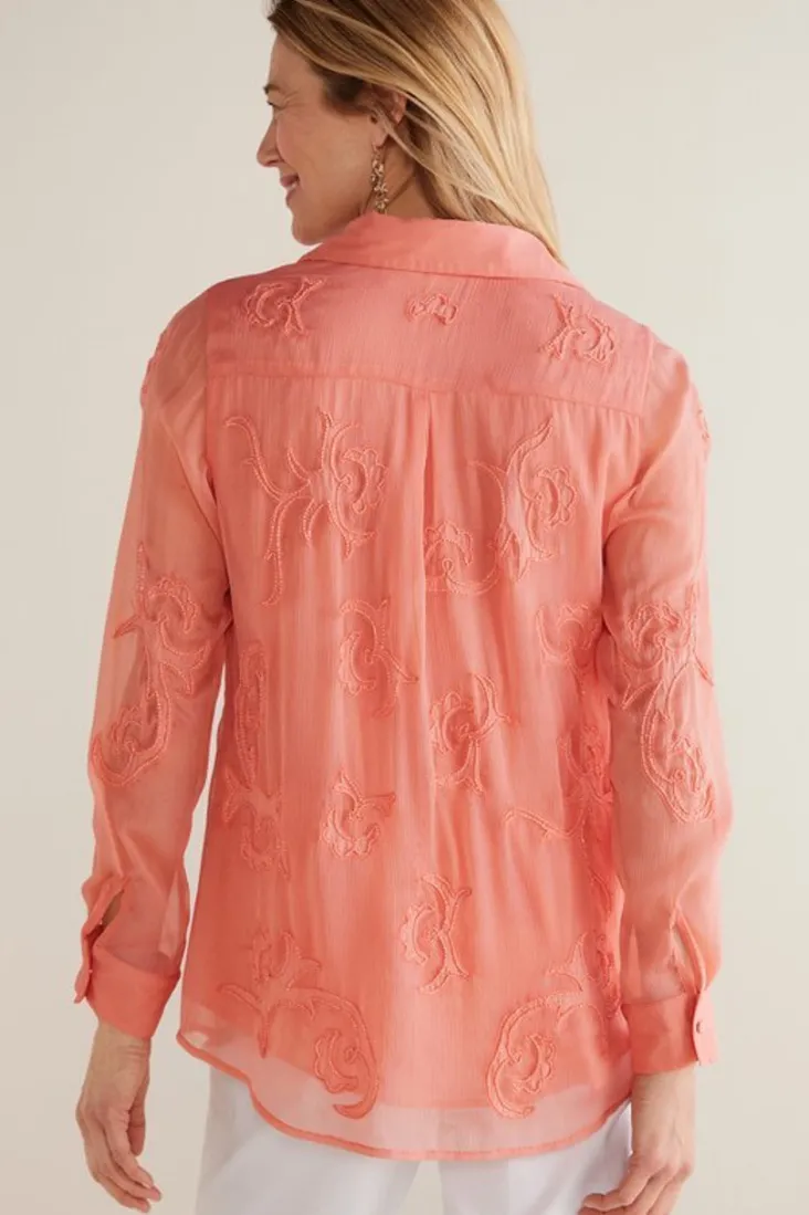 savannah_embellished_tunic_4.webp Best Soft Surroundings Savannah Embellished Tunic BurntCoral