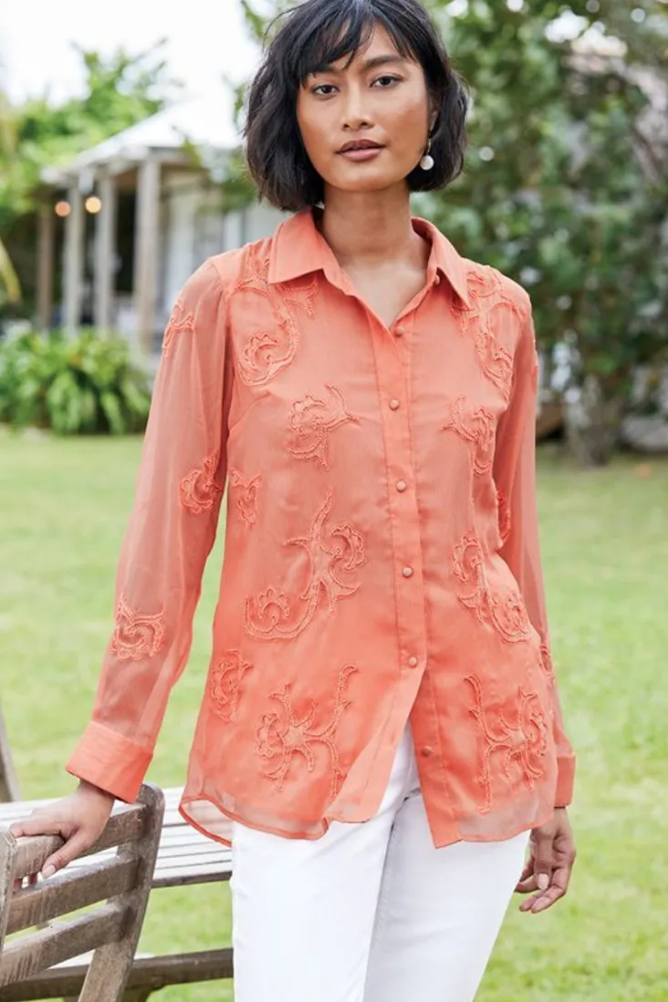 savannah_embellished_tunic_5.webp Best Soft Surroundings Savannah Embellished Tunic BurntCoral
