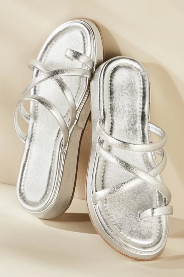Shop Soft Surroundings Seychelles Rule The World Strappy Slide
