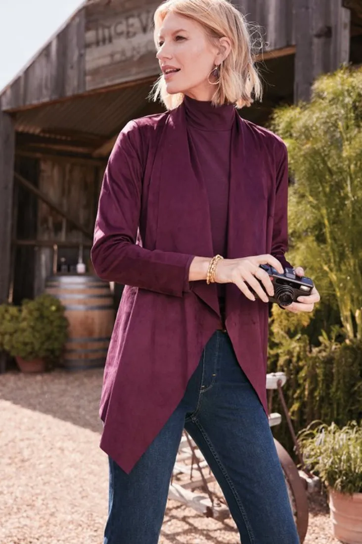 shape_drape_faux_suede_jacket_11.webp Sale Soft Surroundings Shape Drape Faux Suede Jacket
