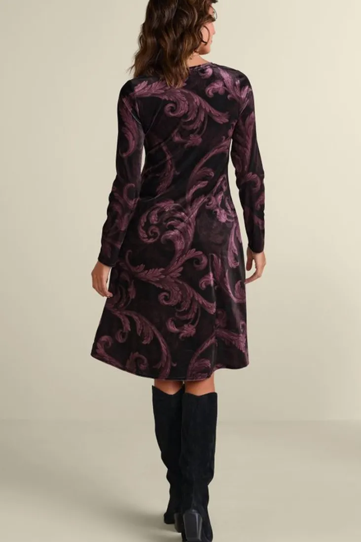 short_santiago_velvet_dress_7.webp Shop Soft Surroundings Short Santiago Velvet Dress