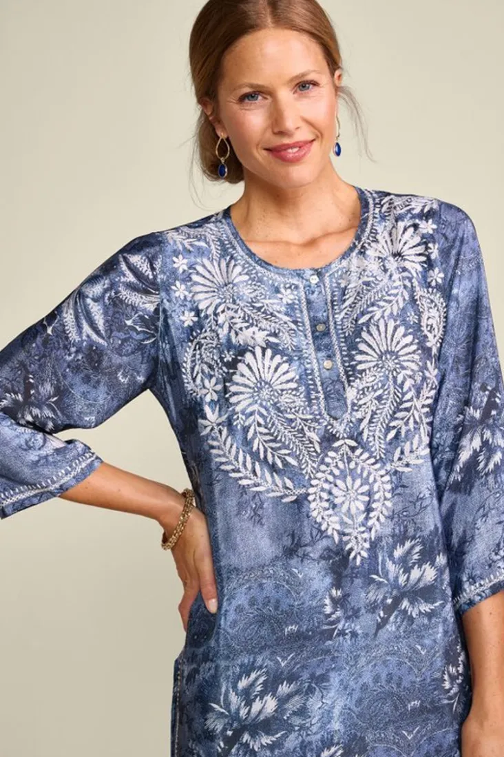 silvia_embroidered_tunic_5.webp Shop Soft Surroundings Silvia Embroidered Tunic BlueMulti