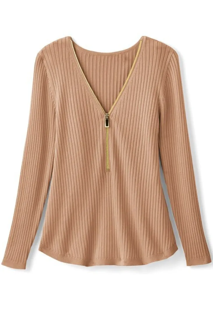 soft_essential_ribbed_valentina_sweater_8.webp Outlet Soft Surroundings Soft Essential Ribbed Valentina Sweater