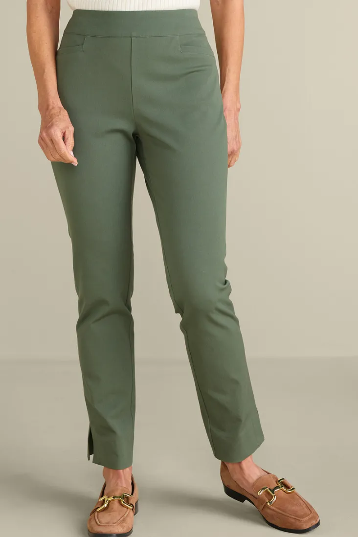 New Soft Surroundings Soft Essential Superla Slim Leg Pants