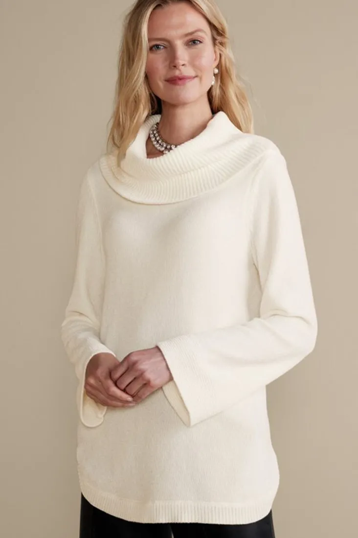 soft_winds_chenille_tunic_sweater_18.webp Clearance Soft Surroundings Soft Winds Chenille Tunic Sweater