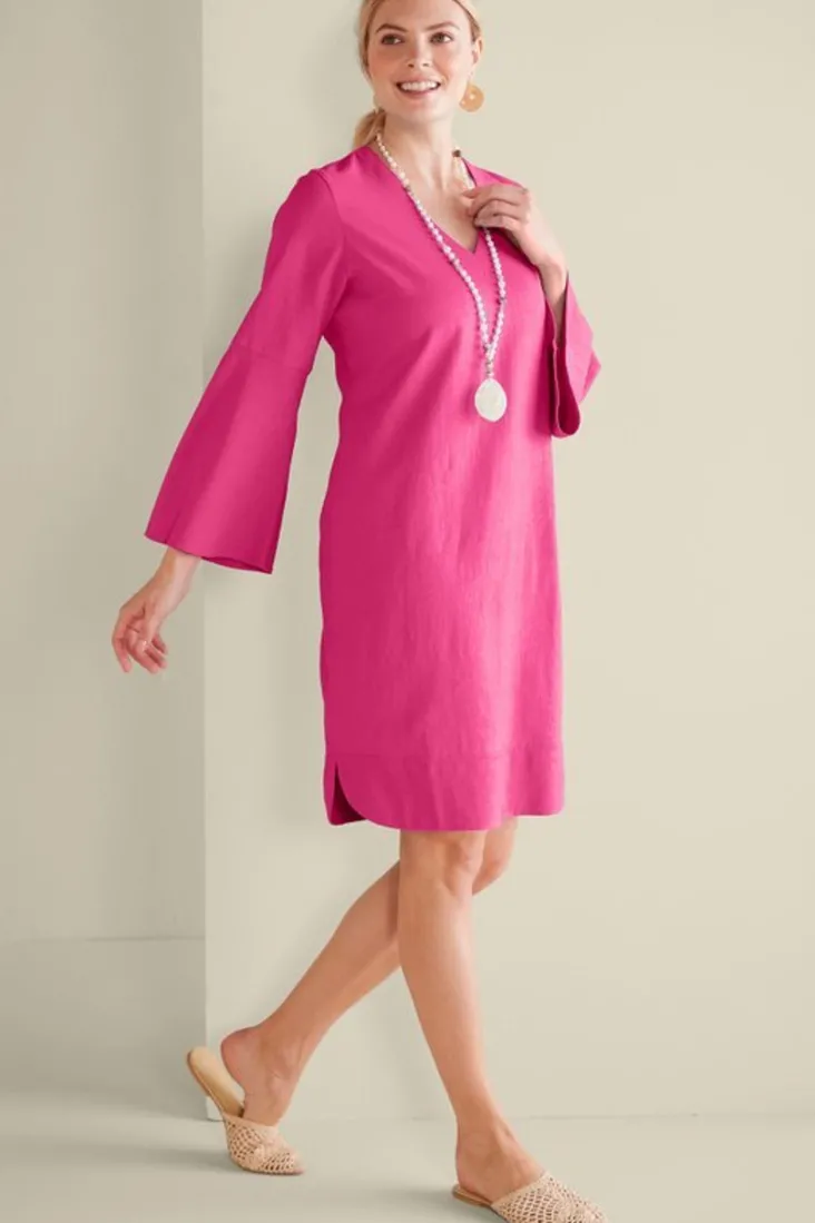 soleil_linen_blend_dress_23.webp Online Soft Surroundings Soleil Linen Blend Dress