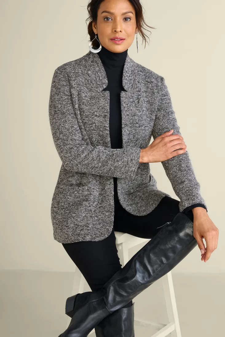 Best Sale Soft Surroundings St. James Jacket Charcoal