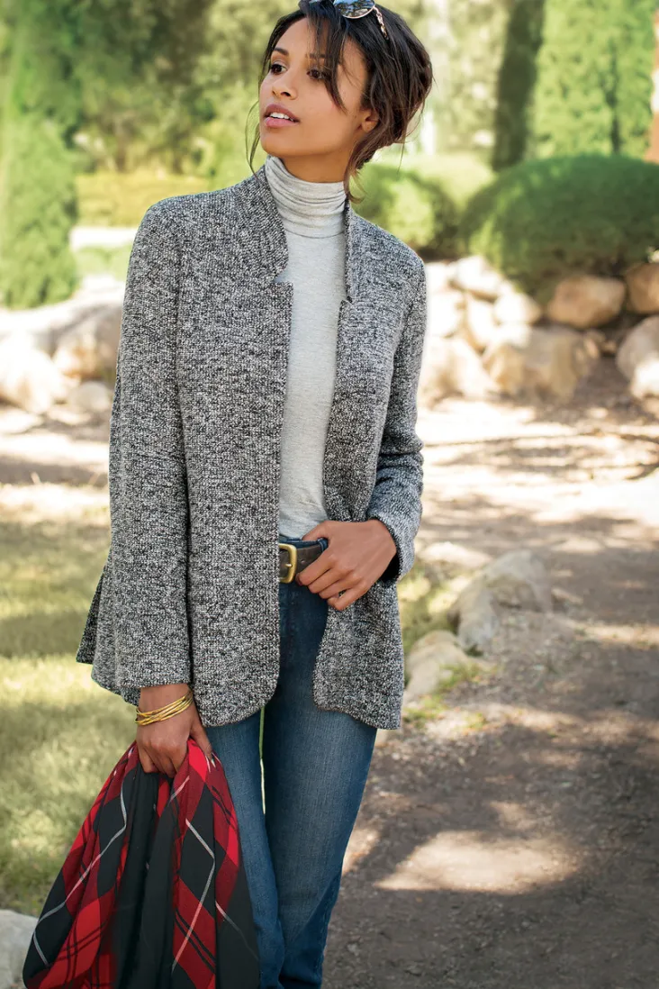 st_james_jacket_3.webp Best Sale Soft Surroundings St. James Jacket Charcoal