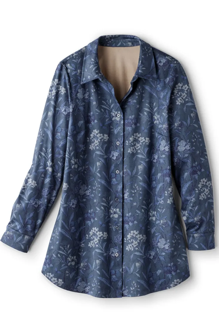 stretch_faux_suede_boyfriend_tunic_shirt_1.webp Cheap Soft Surroundings Stretch Faux Suede Boyfriend Tunic Shirt AviaryClimbingGarden