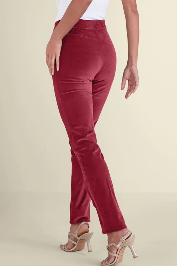 sutton_velveteen_pullon_slim_leg_pants_7.webp Flash Sale Soft Surroundings Sutton Velveteen Pull-On Slim Leg Pants