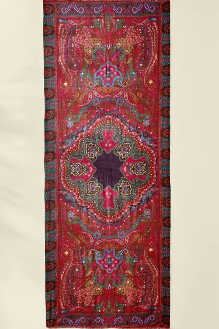 tamara_paisley_scarf_1.webp Cheap Soft Surroundings Tamara Paisley Scarf Multi