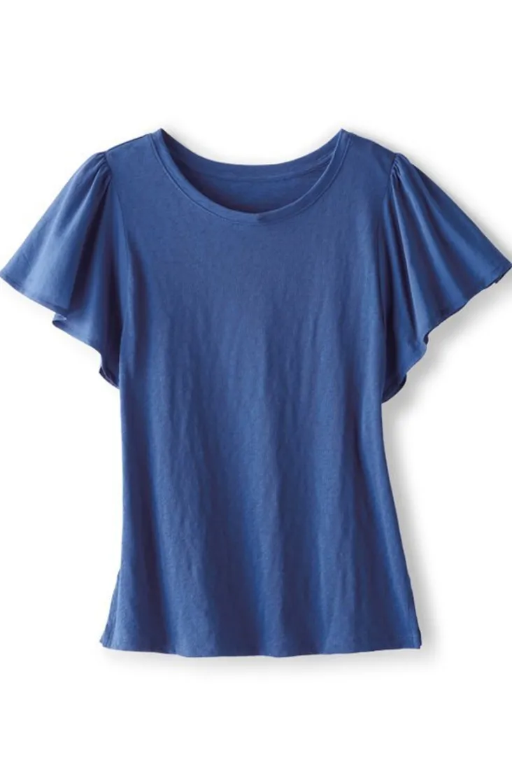 tessa_tee_1.webp Sale Soft Surroundings Tessa Tee EstateBlue