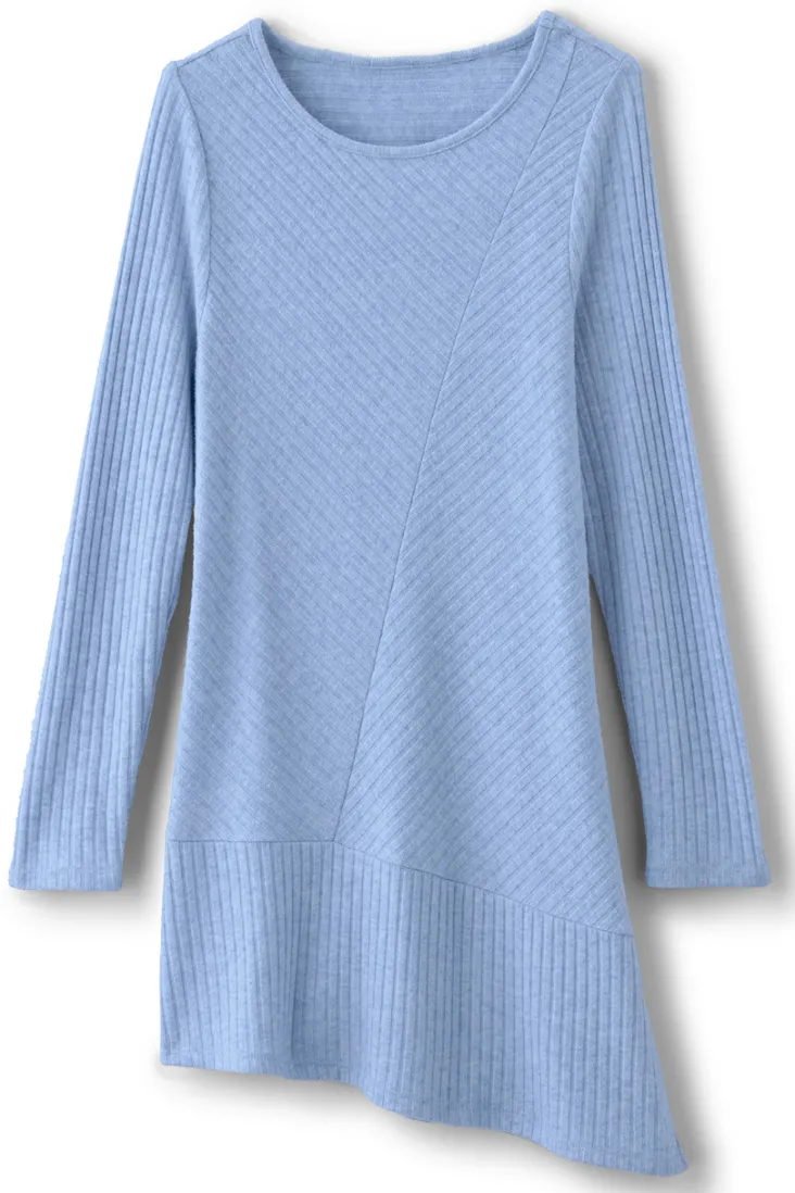 Online Soft Surroundings Textured Asymmetrical Tunic