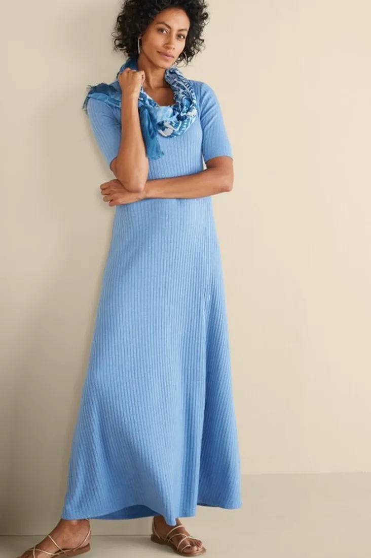 textured_short_sleeve_santiago_dress_16.webp Sale Soft Surroundings Textured Short Sleeve Santiago Dress
